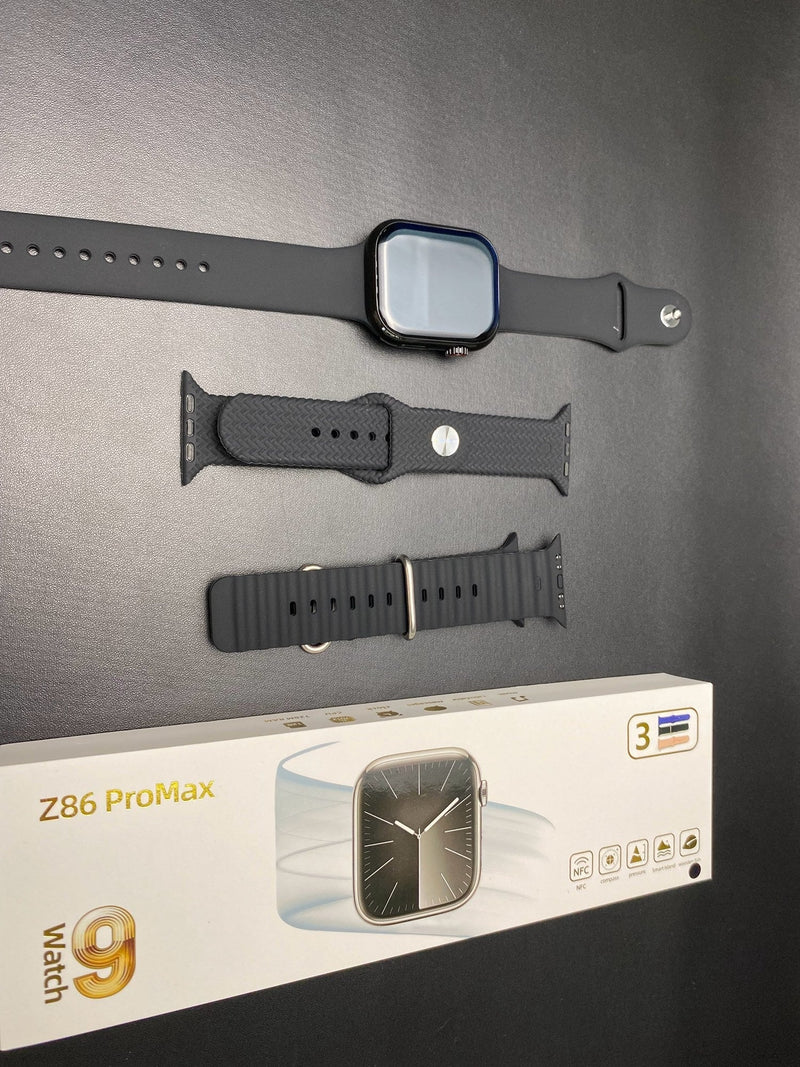 Smartwatch Z86 Pro Max - 3 Straps - 45mm