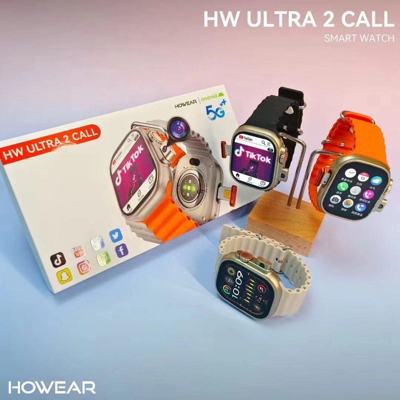 Smartwatch - HW Ultra 2 Call + 4G/5G Android + slot de chip - 49mm