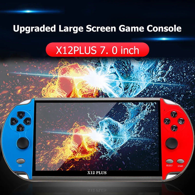 X80 Retro Handheld Console with 20000+ Classic Games – 7.0 Inch TFT Screen, Portable Pocket Video Game Player, HD TV Output