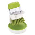 Appliance - Dish Brush With Soap Dispenser Multi Use Soap Dispensing Scrub Brush For Household Universal Kitchen Dish Palm Brush With Tary