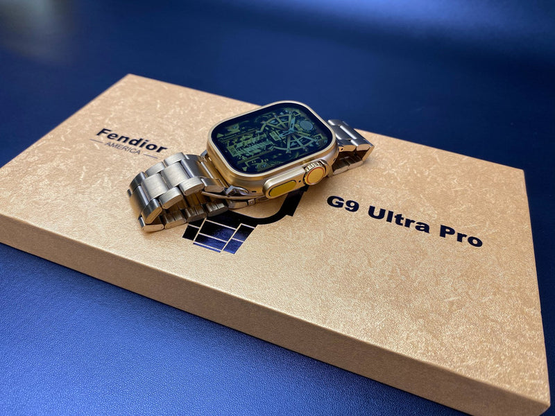 Smartwatch G9 Ultra Pro + 3 Bands – 49mm