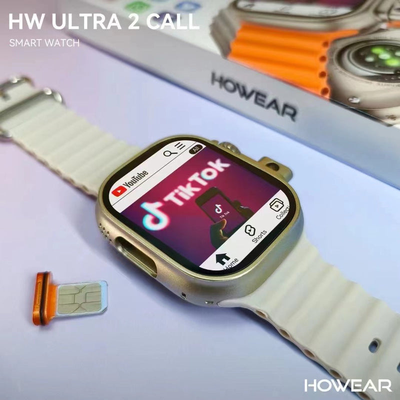 Smartwatch - HW Ultra 2 Call + 4G/5G Android + slot de chip - 49mm